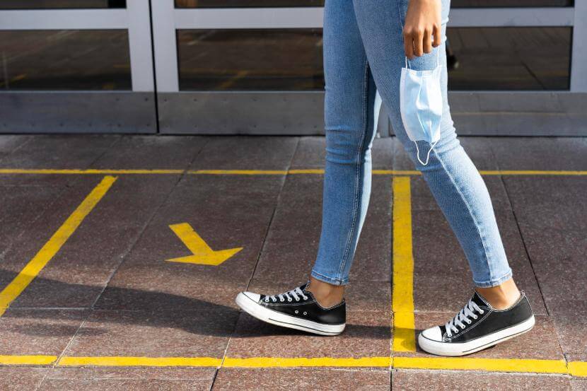 Way-finding Floor Markings